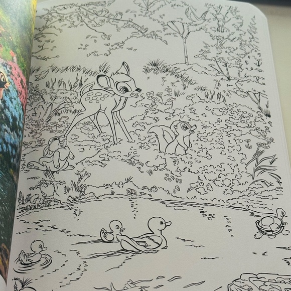 NEW The Disney Dreams Collection Thomas Kinkade Coloring Book Paperback - Picture 13 of 16